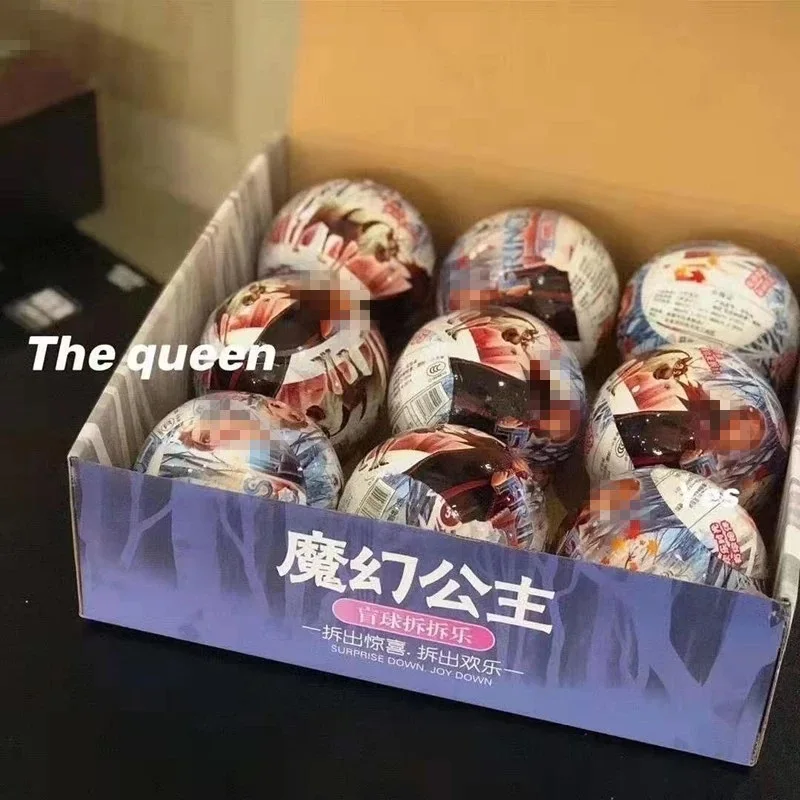 Коробка для слепых игрушек, детские игрушки-сюрпризы, Нетоксичная биоразлагаемая кукла из материала, модель Mainan принцесса, штора