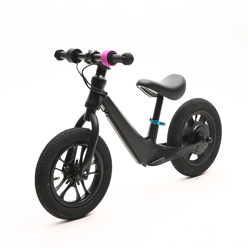 2024 Aus Standard 12-Inch Electric Balance Bike with 120W/24V Lithium Battery Single Speed Brake Line-Electric Bike Balance 2024