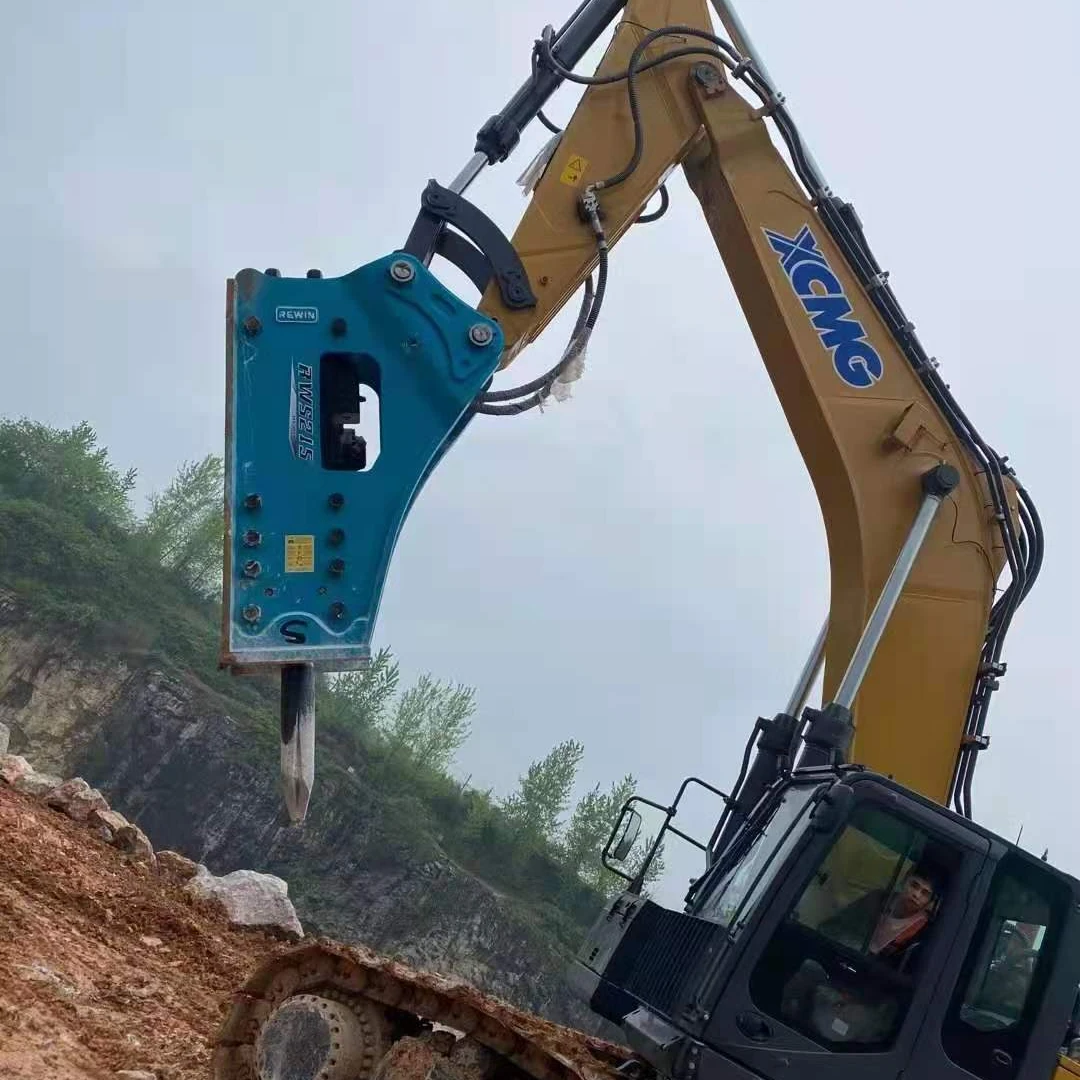 High Quality Hydraulic Breaker Hammer RWB215  with chisel diameter of 215 mm