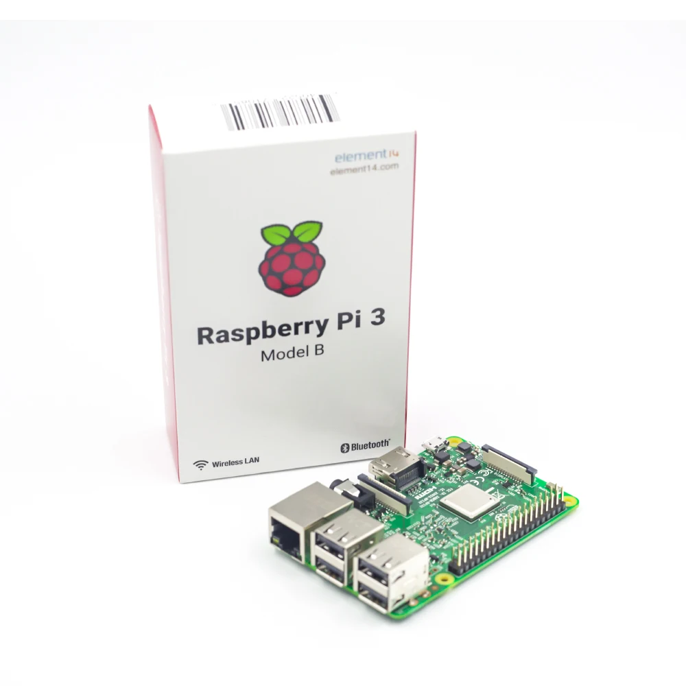 Hot Factory Outlet Raspberry RAM Quad Core 1.2GHz 64bit CPU WiFi E14 Version Rasperry Pi 3 Model B 1GB