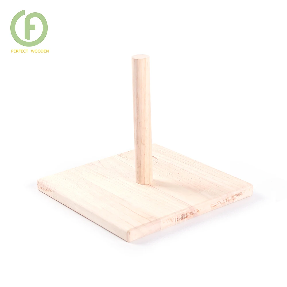 Outdoor Wooden Hook And Ring Toss Lawn Yard Throwing Party Family Game Customized OEM ODM