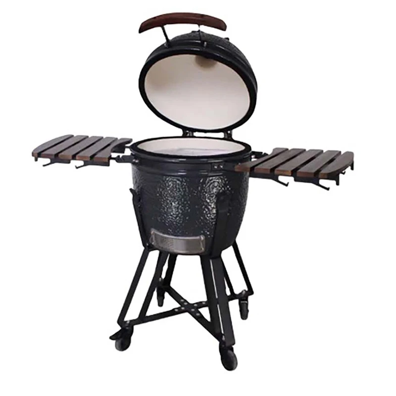 Kamado 27 Inch Largest Classical Charcoal Ceramic Barbecue Kamado Grill Bbq For 10 People