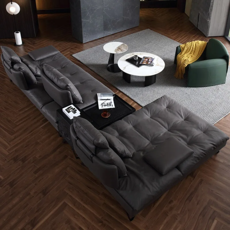 Modern Luxury Microfiber Velvet L Shape Sofa Set Furniture Hotel Couch Bed Lounge Suite Washable Corner Sofa With Fabric