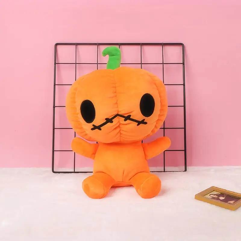 Happy Halloween 2024 pumpkin plush toys Plushies Kids Toy custom halloween pumpkin stuffed plush dolls toys