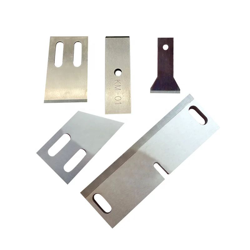 twin screw extruder Irregular non-standard pelletizer blades for gala plastic recycling