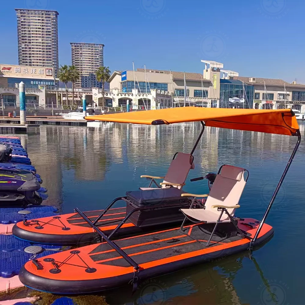 Premium Luxury Inflatable Cycle Water Boat Water Bike Pedal Boat