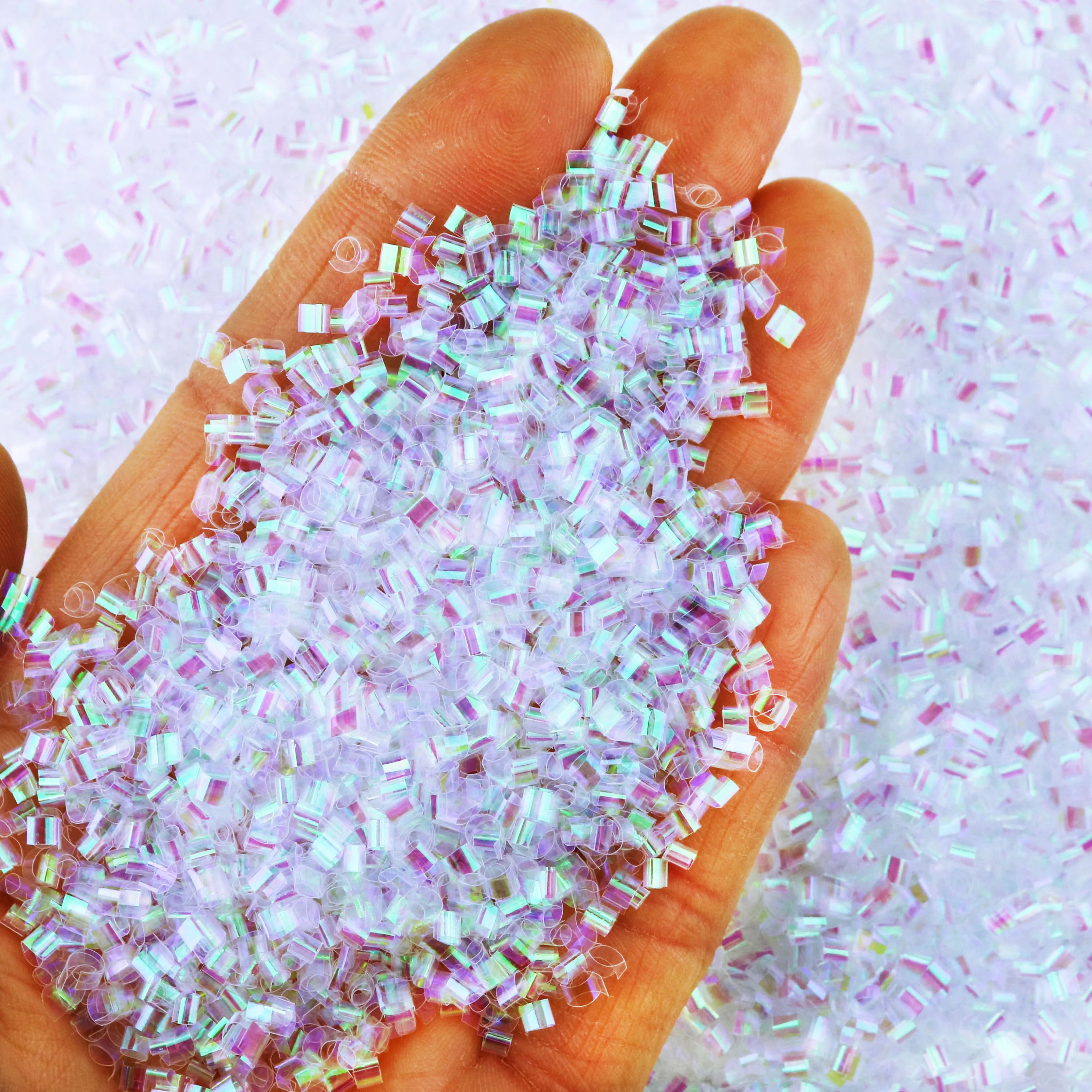 500G Christmas Bingsu Beads Glitter Bulk For Slime DIY Crafts