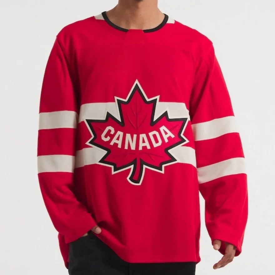 Индивидуальный логотип OEM & ODM одежда для хоккея с шайбой Национальная хоккейная униформа