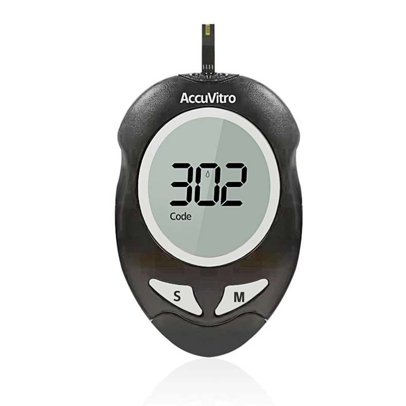 Household Glucose Monitor Smart Digital Blood Sugar Glucometer Glucose Meter With Test Strips Lancet