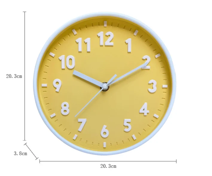 Cheap Plastic Clock Custom Wall Clock For Living Room