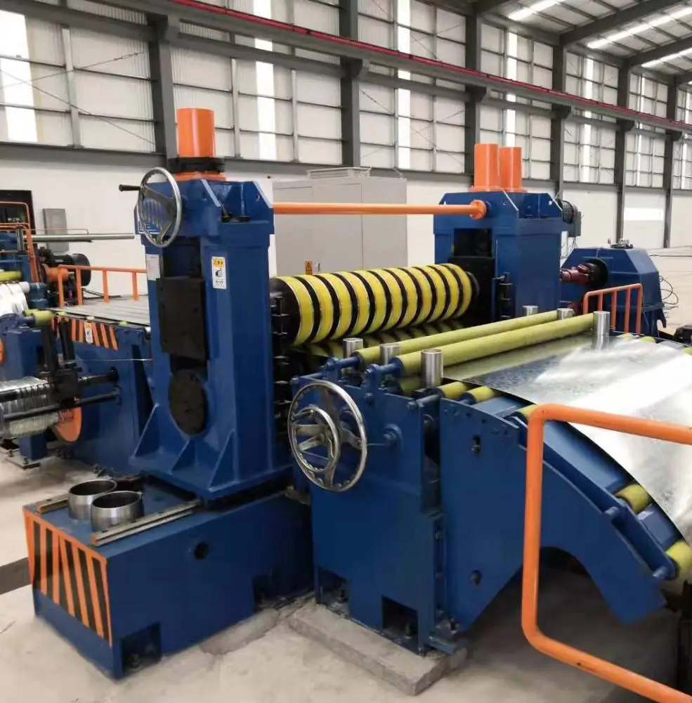 Холоднокатаная оцинкованная стальная продольная линия 0,3 ~ 2,0 мм * 1400 мм