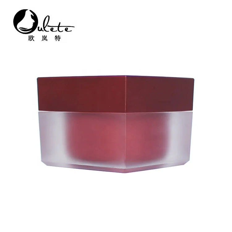 
15g 30g 50g red color acrylic luxury cosmetic jar 