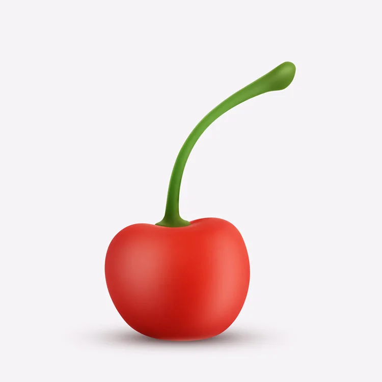 6 Speed Strong Vibration Rechargeable G-sport Massage Mini Jump Egg Vibrator For Couple Cute Cherry Shape Egg Vibrator For Women