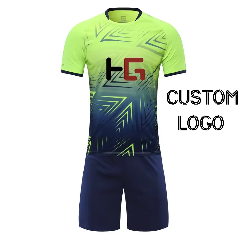 Wholesale Professional football Uniforms Custom Design Soccer Wear Kids Adult Football Shirt Uniforms Wear Soccer Jersey