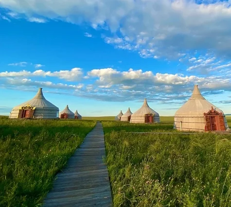 Mongolian Yurt Tent for a Family Cheap Waterproof Mongolia Yurt Tent Outdoor
