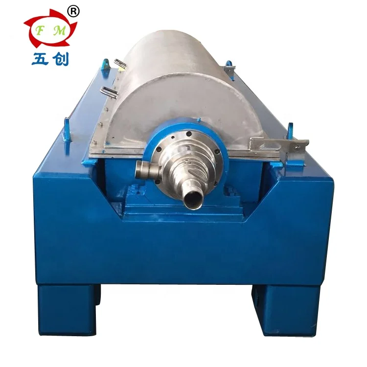 sludge dewatering system decanter centrifuge machine