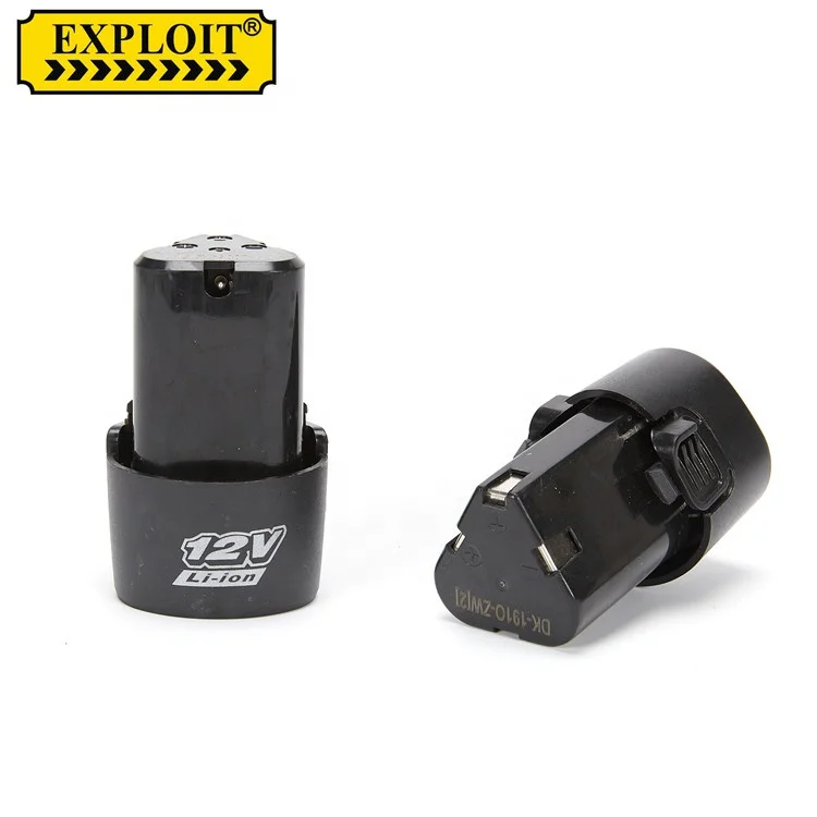 12V brushed power drilling tools set combination portable electric drill bit kit electrical hand Lithium battery drill