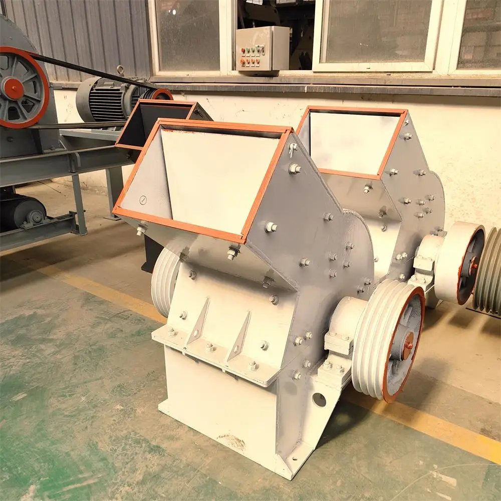 Capacity20tonsper Hour600x600hammer Crusher Hammer Crusher With Conveyor Diesel Hammer Crusher