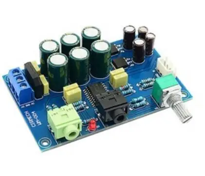 Плата усилителя для наушников TPA6120 HIFI TPA6120A2 усилитель с нулевым шумом «сделай сам»