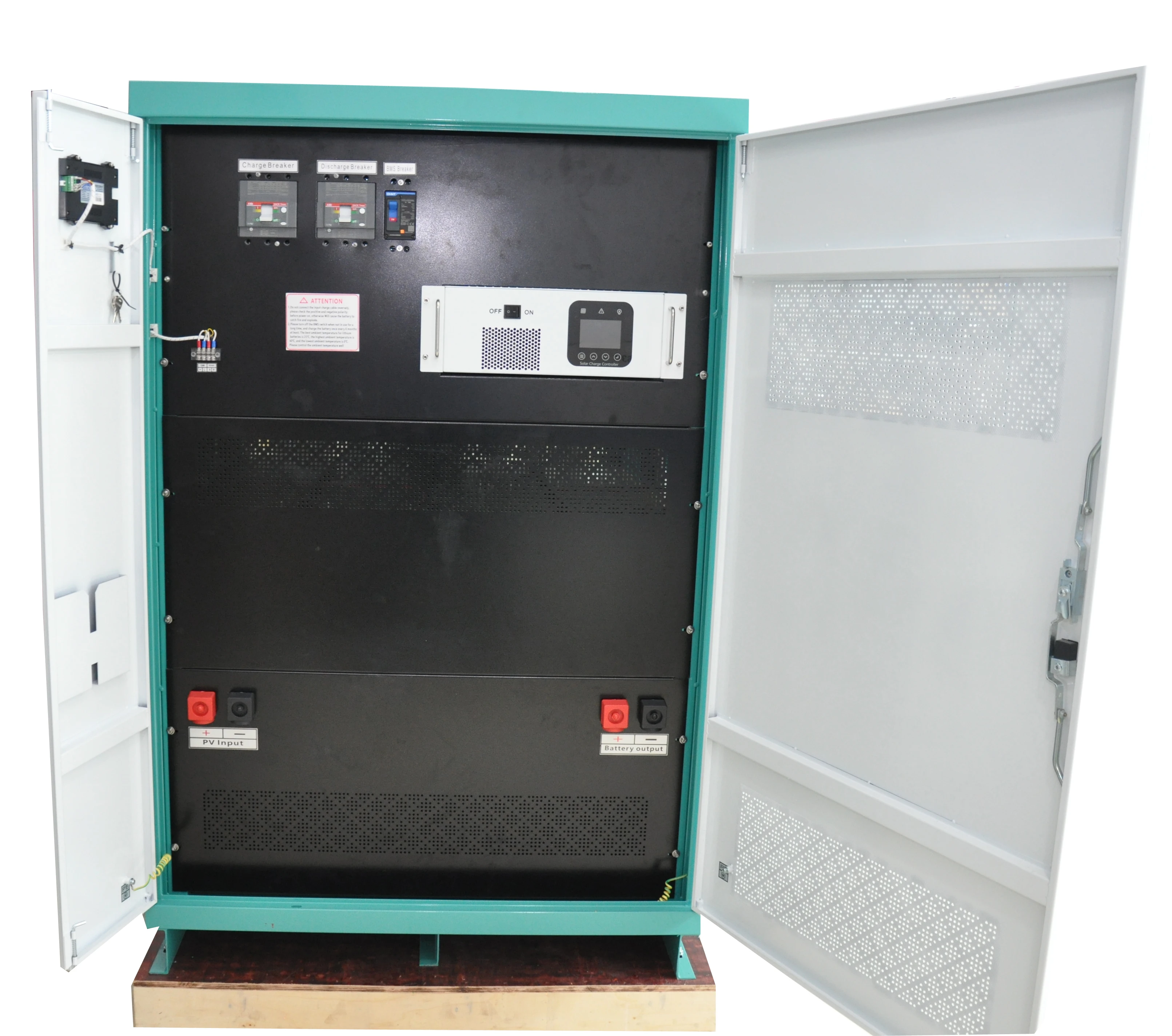 307V-280AH 86Kwh battery pack integrated 307V-100A MPPT charger and EMS all in one set