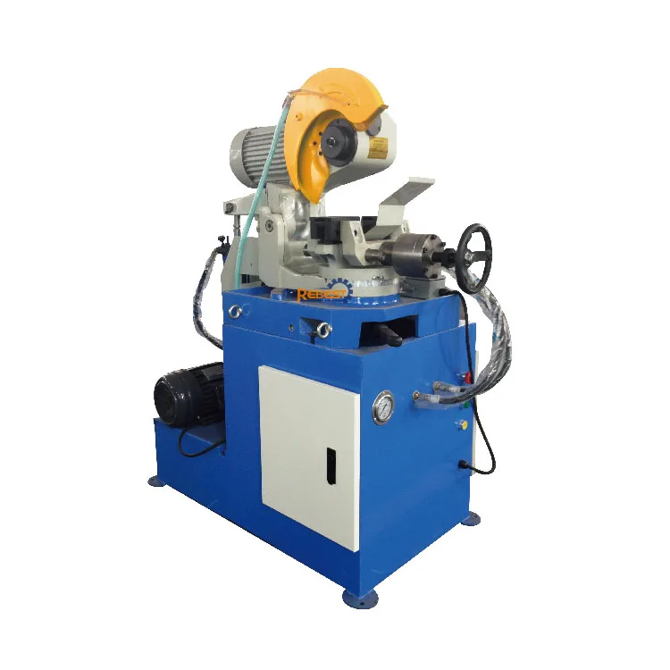 45 Degree 90 Degree Angle Pipe Cutting Machine Auto Pipe Cutting Machine