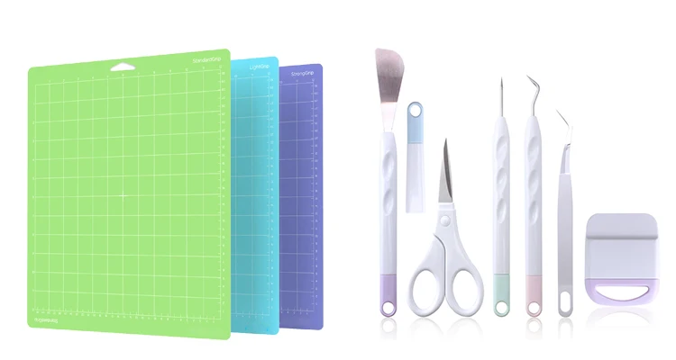 Sublimation Heat Transfer Weeding Vinyl Craft Tools DIY Kit of 6 Pieces for Silhouettes, Cameos, Lettering, Carving