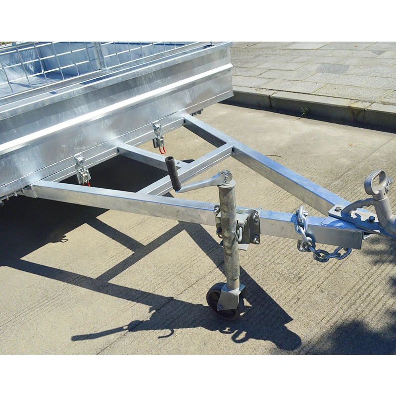 
 Открытая коробка GINO, одноосный сварной прицеп, лошадиный ящик  