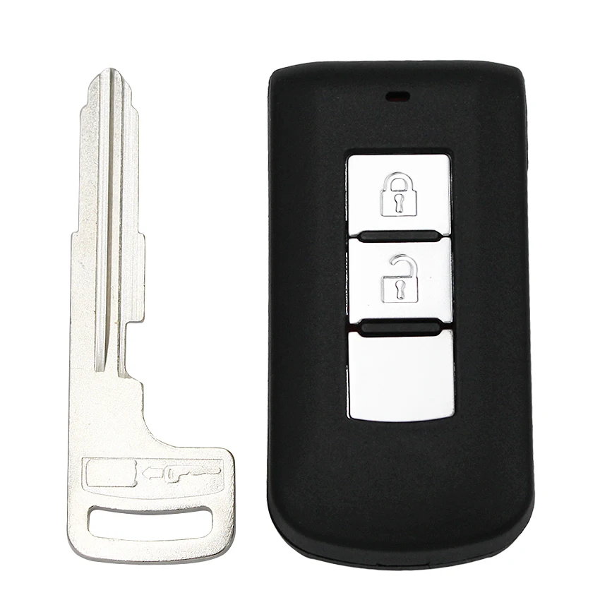 2 Button Remote Key FSK 433Mhz ID46 PCF7952 Chip for Mitsubishi ASX Outlander With Emergency Insert Key Blade G8D-644M-KEY-E