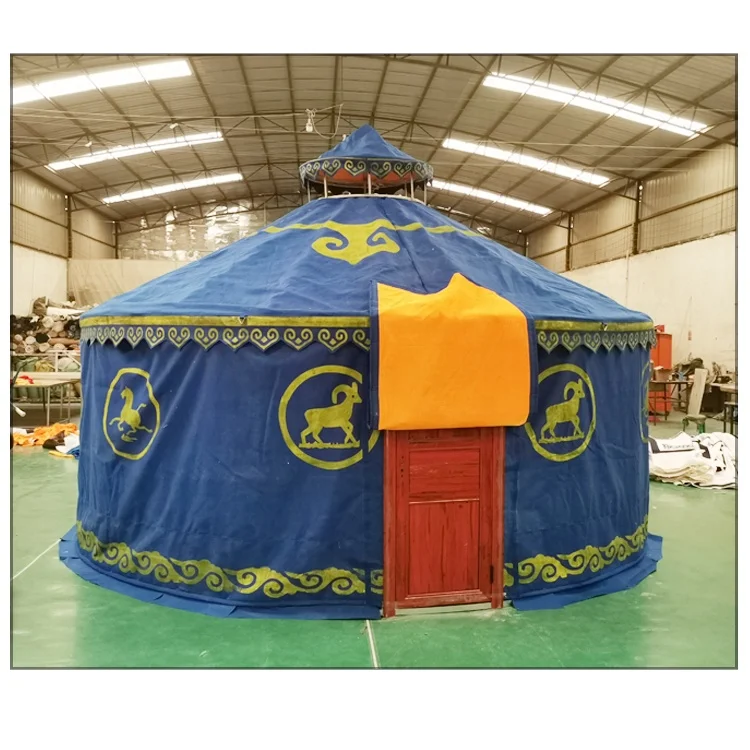 Mongolia yurt luxury tent glamping