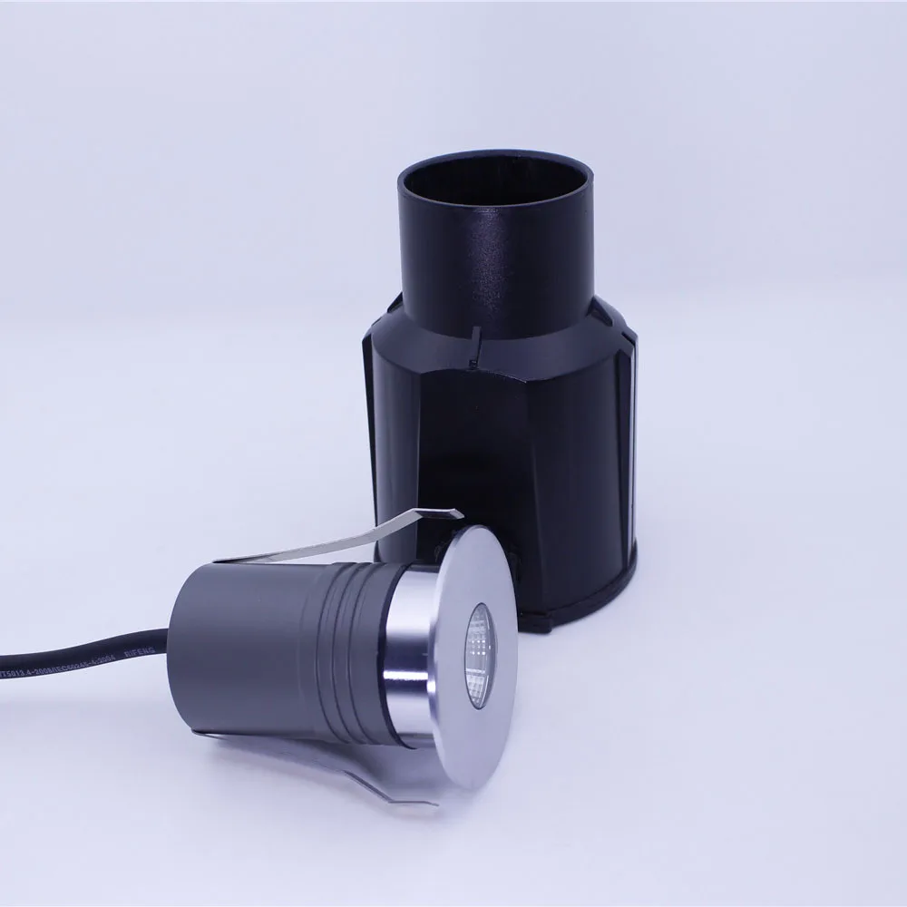 5 Вт COB светодиодный подземный прожектор из нержавеющей стали 316 IP67 Водонепроницаемый 12 вольт напольный светильник