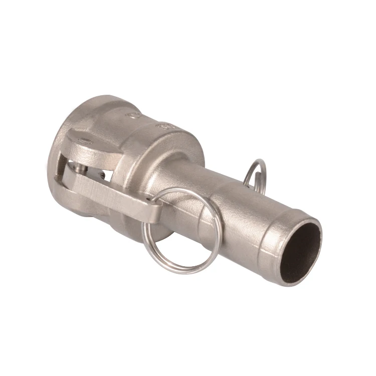 Stainless Steel SS316 or SS304 Flexible Pipe Quick Connectors C Type Female Camlock Coupling