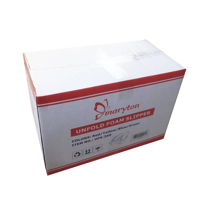 Wholesale Disposable Foam EVA Pedicure Slippers Flip Flop Salon Nail Spa