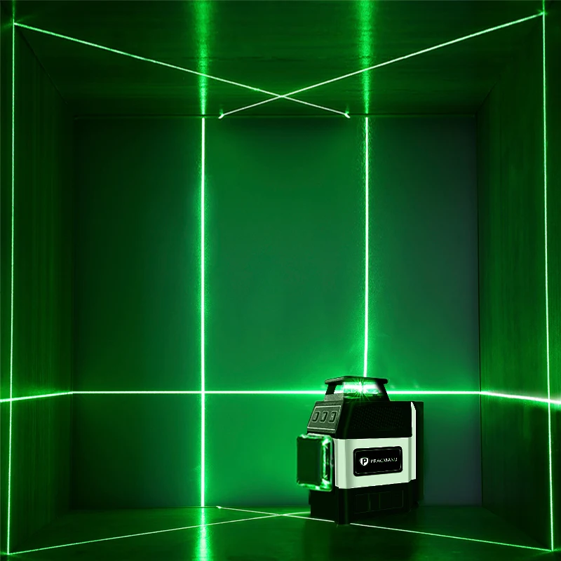 Self-Leveling 360 Horizontal And Vertical Cross Super Powerful Green Laser Level