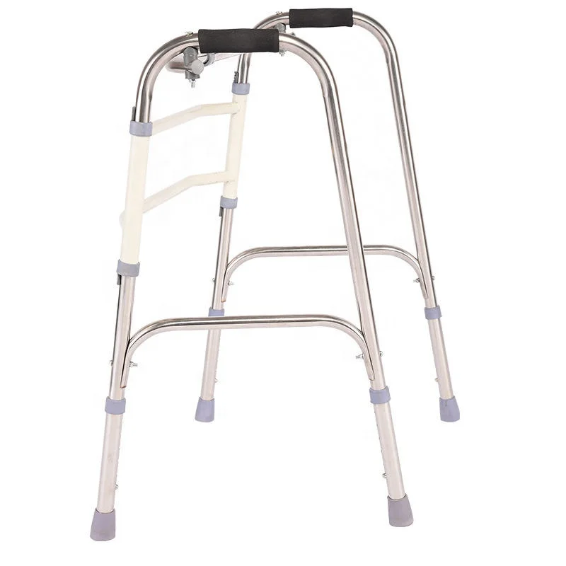 Easy To Walk Aluminum Stable Walker With Wheels Customized Factory Walking Equipment
