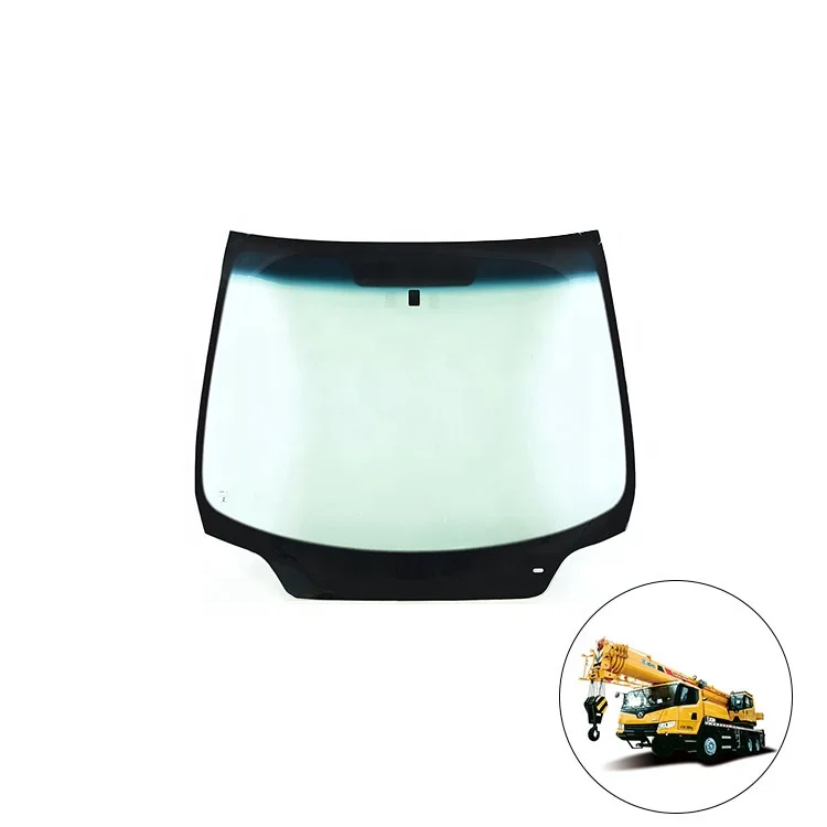 
Manufacturers provide good view XCMG truck crane Auto Windshield Glass 