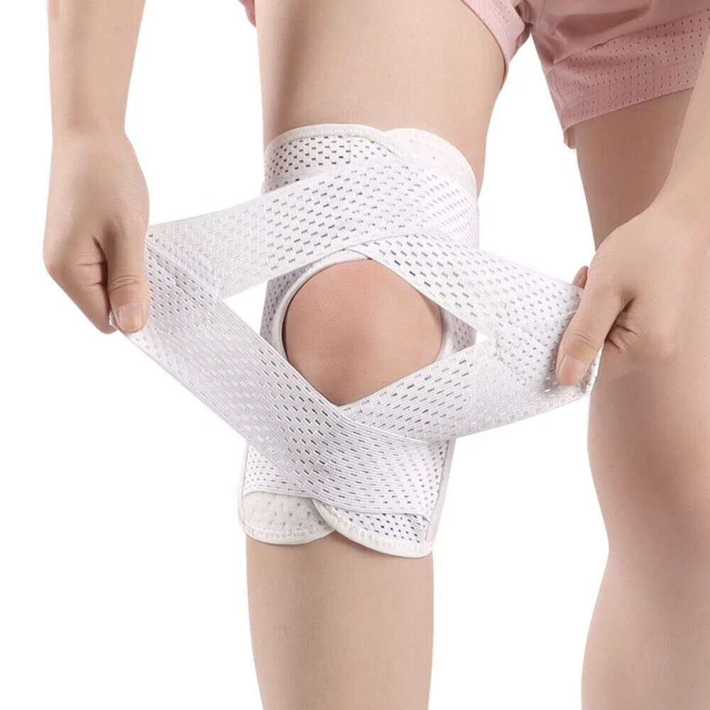 Adjustable Flexible Meniscus Sports Joint Pain Arthritis Relief Sports Bandage Knee Sleeve Compression Brace Support