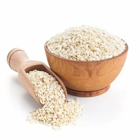 HongDa Wholesale Natural Raw Sesame Seeds Pure White Hulled Sesame Seed