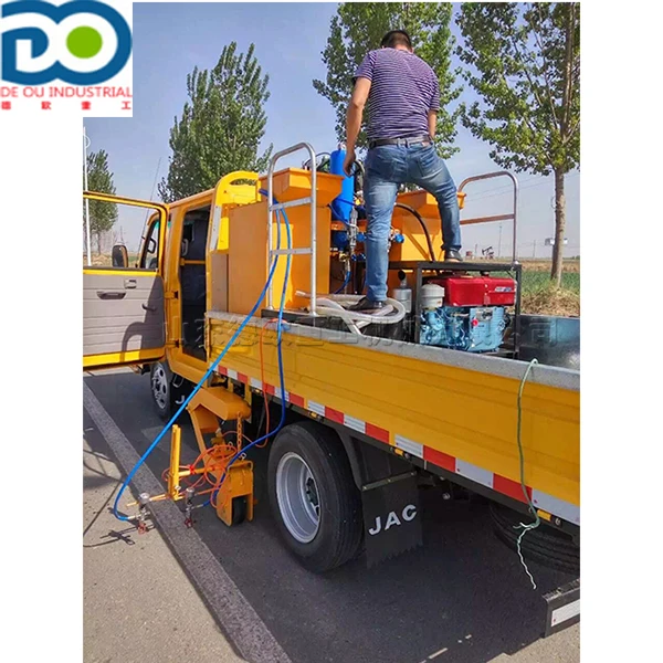 Сделано в Китае имеет высококачественную машину для маркировки дорог и цена подойдет