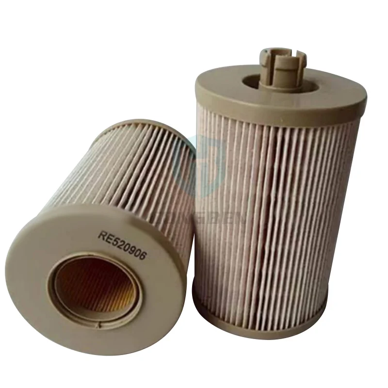 Construction Machinery Parts Diesel Engine Oil and Fuel Filter OE RE520906 for john deere tractor