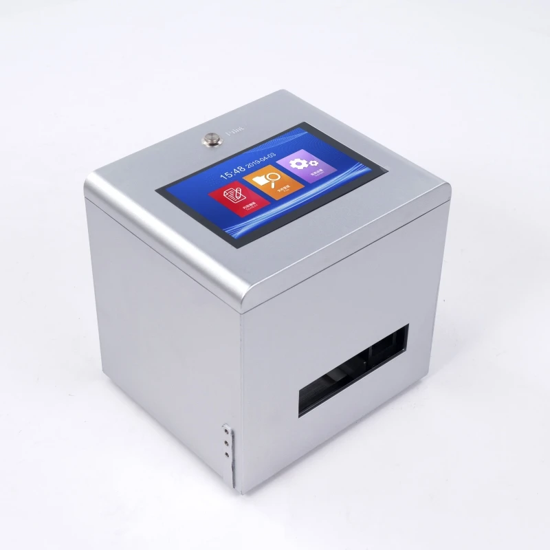 High Efficient Static Handheld Industrial Inkjet Printer Printing Machinery for Food Plastic Bag Small Plastic Motor Provided