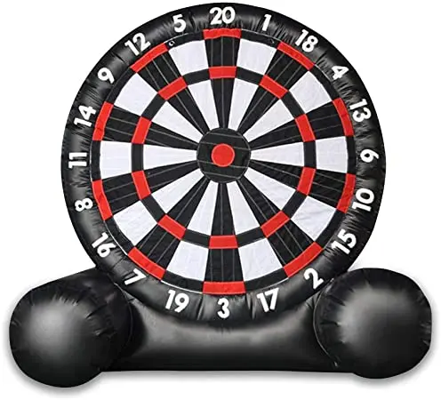 adult sport commercial inflatable golf dart boards 3 Meters height inflatable soccer carnival game