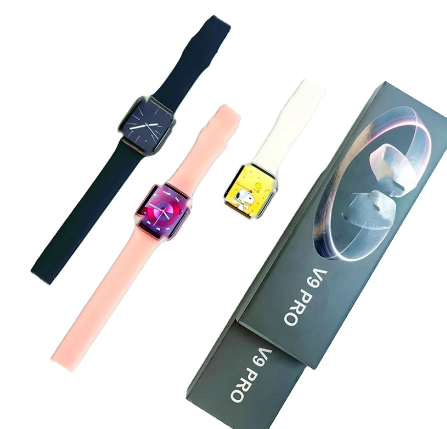 V9pro smartwatch 2.01inch Dial call screen lock music control NFC GPS relojes inteligentes sport watch V9 pro smart watch