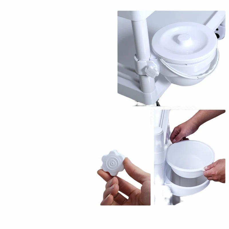 Hospital Abs Treatment Trolley Mobile Computer Cart Medical With Competitive Price