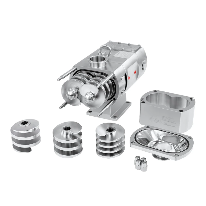 Donjoy Sanitary Food Grade Stainless Steel 316L High Shear Powder Liquid Mixer Homogenizer Mixing Pump
