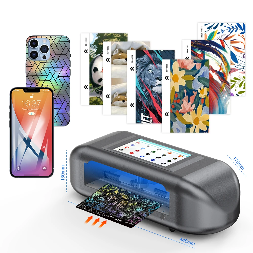 Автоматическая машина для резки гидрогеля UNIPRO для защиты экрана мобильного телефона из ТПУ