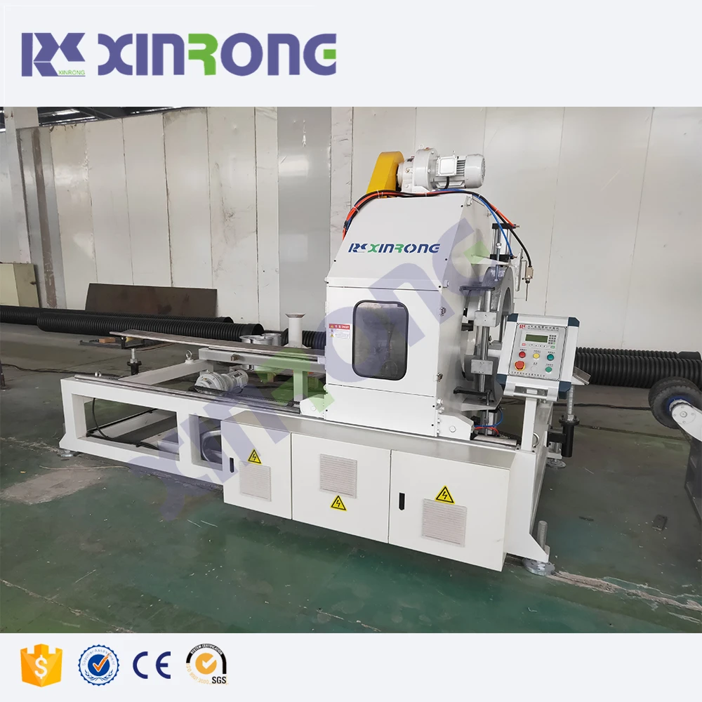 China 2 layers drainage corrugated pipe extruder for double wall corrugated pipe making machine