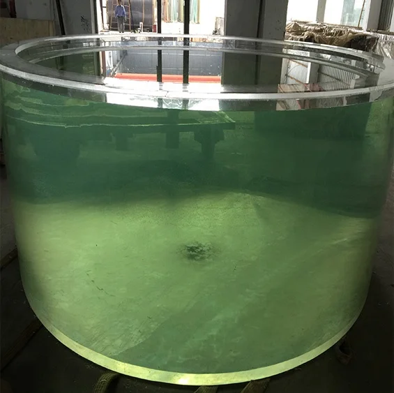 NAXILAI Large Diameter 1000MM Cast Acrylic Tube Clearing Cylinder Tank Tube Aquarium For Fish Tank