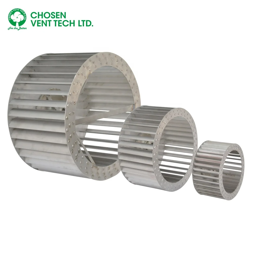 Центробежный вентилятор из нержавеющей стали, колесные лопасти крыльчатки, центробежный вентилятор