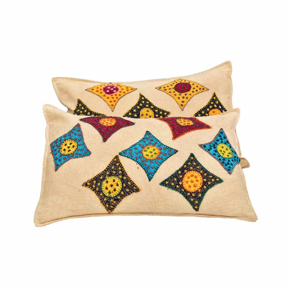 Обложка для подушки с вышивкой дизайнерская Высококачественная 100% хлопковая наволочка современный декор гостиной