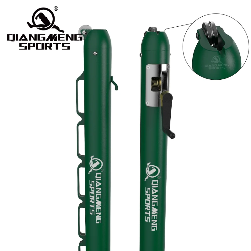 Hot sale Outdoor Tennis Court Net And Fixed Round Pipe Tennis Post Paddle Net Pole Post Pickleball Pole System